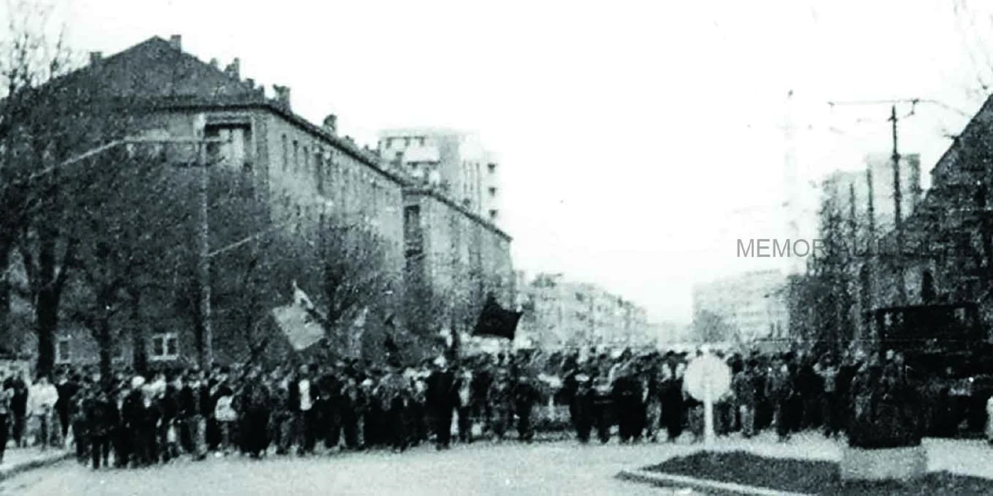 Primii români care au avut curajul să strige „Jos Ceaușescu” / foto: arhivă