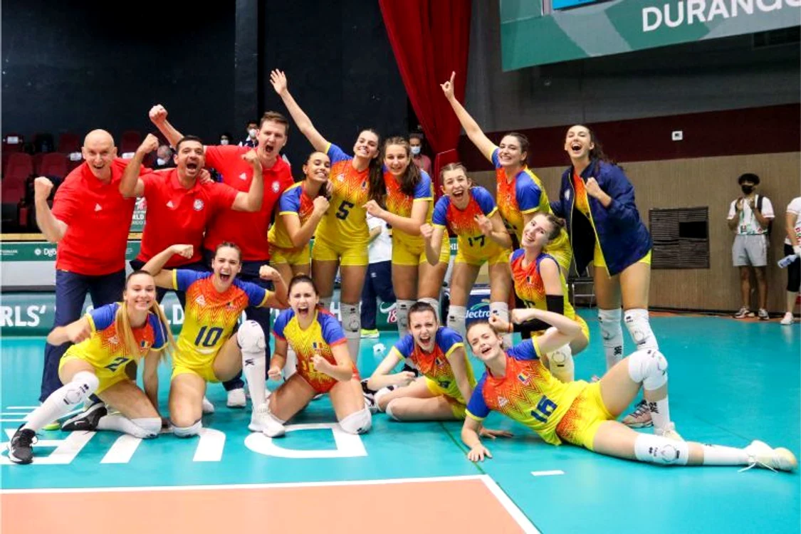 
    Naționala feminină de volei a României a terminat pe locul 6 la Campionatul Mondial U18FOTO: FIVB  
