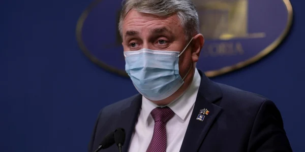 Conferinţă de presă - guvern - CNSU - restricţii covid - Lucian Bode / 25 mar 2021 / FOTO Inquam Photos / Octav Ganea