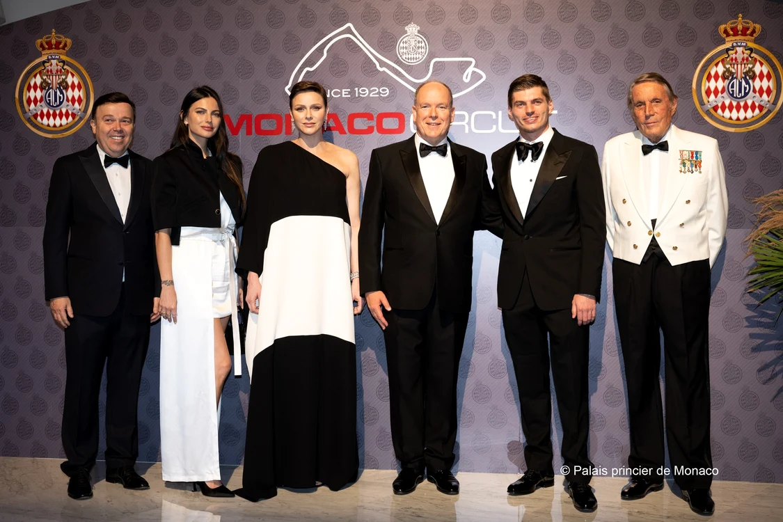 Dineul de la Monaco, Prinții de Monaco, Charlene și Albert, Facebook jpg
