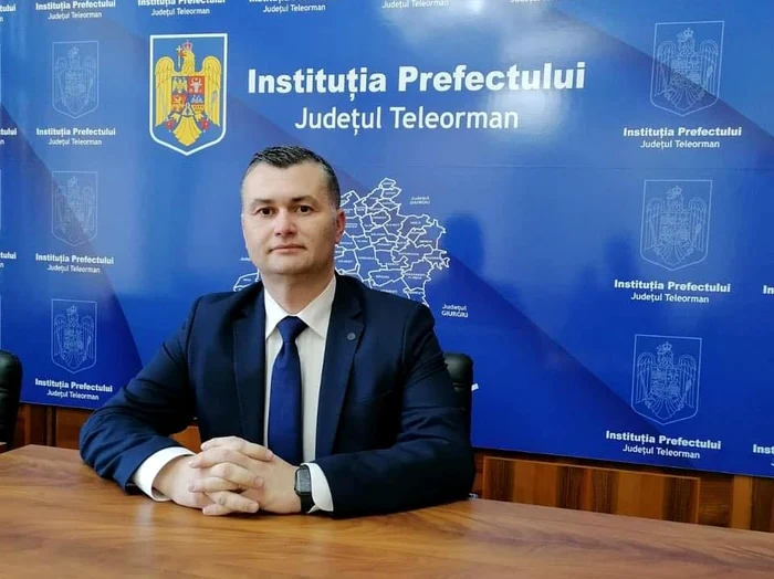 Haralambie Epure, prefectul de Teleorman FOTO Facebook/pagina personală