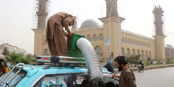 aer conditionat improvizat afganistan jpg