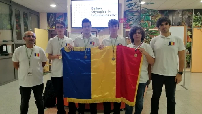 Elevii români care au participat la Olimpiada Balcanică de Informatică FOTO Ministerul Educației