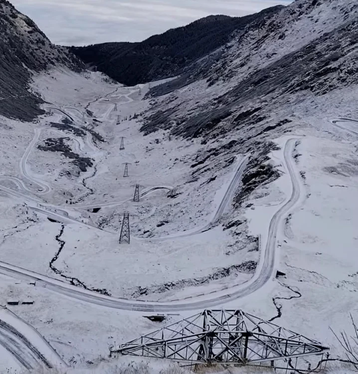 Transfăgărăşanul s-ar putea închide în următoarele zile. Foto Meteoplus