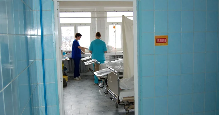 Bărbatul este internat la Terapie Intensivă. FOTOArhivă.