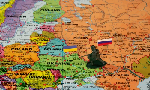 Conflict Rusia Ucraina România hartă FOTO Shutterstock