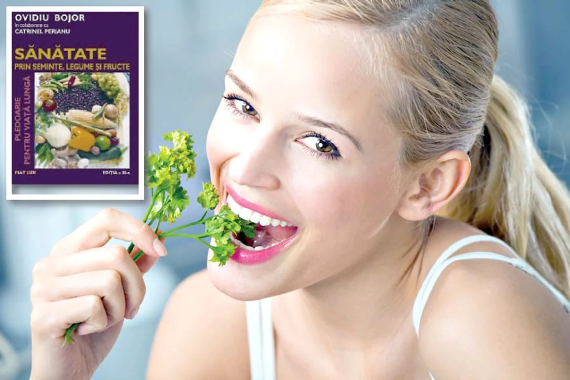 
    Mai multe detalii, în cartea  „Sănătate prin seminţe, legume  şi fructe”, editura Fiat Lux.  Pentru comenzi, puteţi  suna la 021-331.68.94  sau 0723-327.124.  