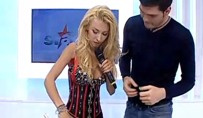 Andreea Bălan (CAPTURA FOTO ANTENA STARS)