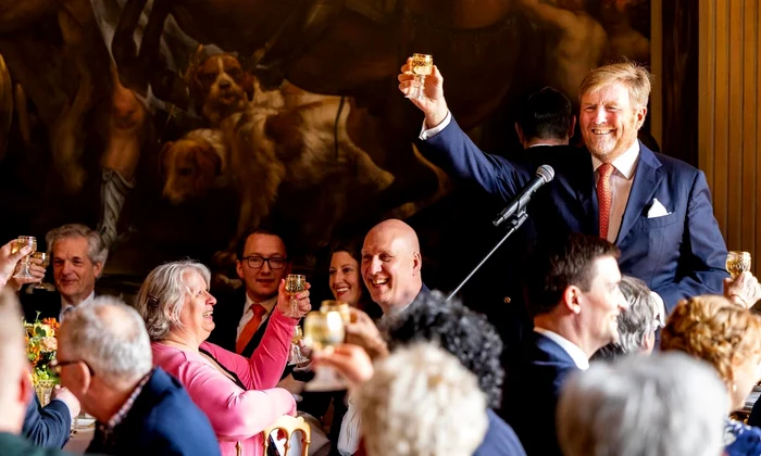 Regele Willem Alexander si Regina Maxima au oferit un pranz regal la Palat inainte de deceniul regal   Casa Regala (1) jpg