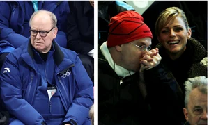 Albert și Charlene JO colaj Getty Images jpg