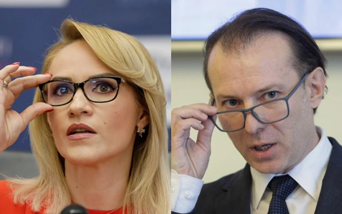 Gabriela Firea şi Florin Cîţu FOTO Inquam Photos