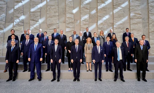 Iohannis participa la Summitul NATO FOTO Presidency