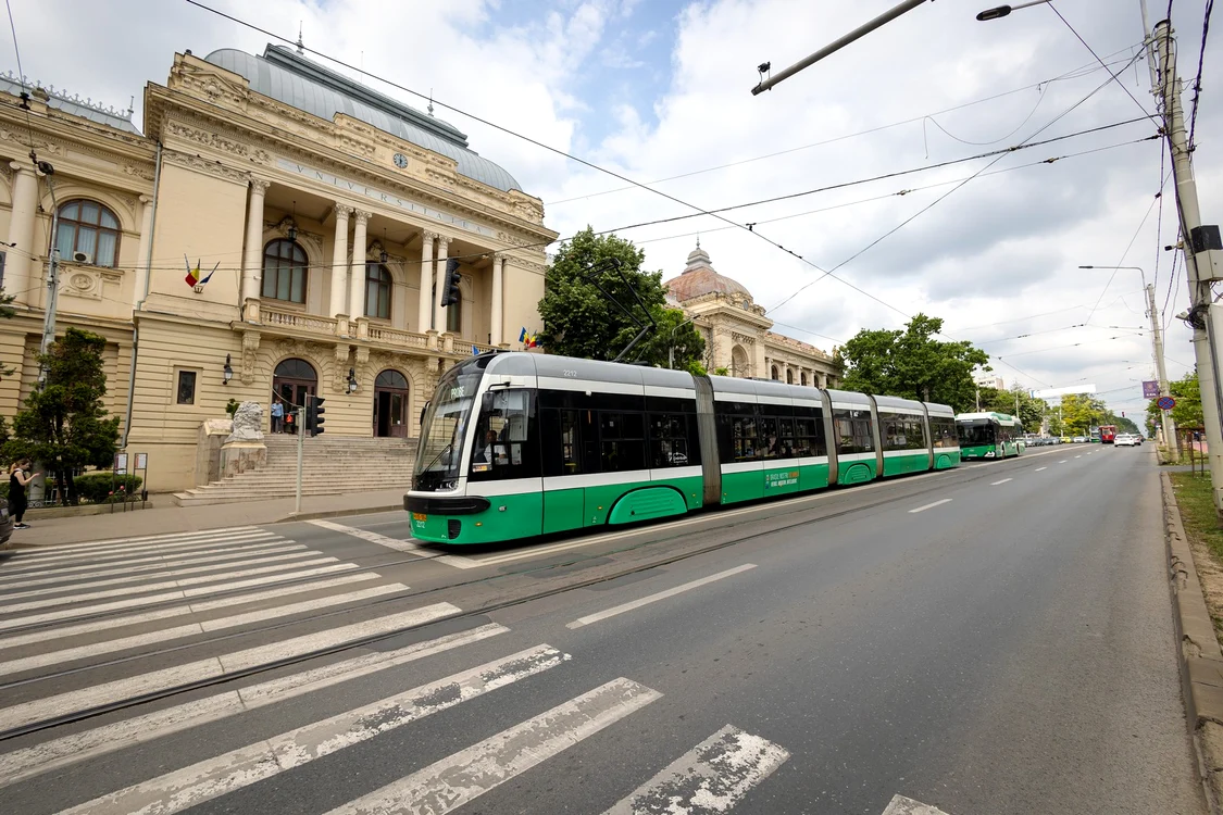 Tramvaie noi Iaşi SURSĂ FOTO Facebook Primăria Municipiului Iaşi