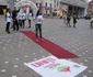 Spectacol la mitingul "Salvaţi Roşia Montană" de la timişoara Foto