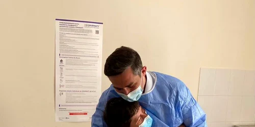 Valeriu Gheorgita a vaccinat in comuna natala RO vaccinare