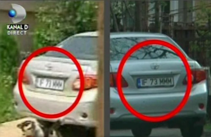Cătălina a fost surprinsă la volanul automobilului Mădălinei Manole (Foto: captură video Kanal D)