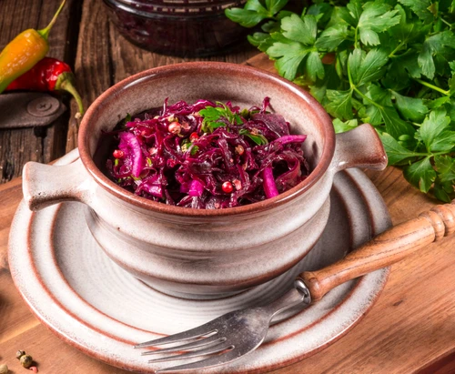 56200686 spicy red cabbage sauerkraut jpeg