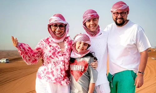 Andra și Măruță au fost de Paște în Dubai