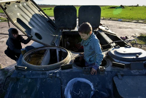 64 de zile de război între Rusia şi Ucraina Cernihiv. FOTO EPA-EFE