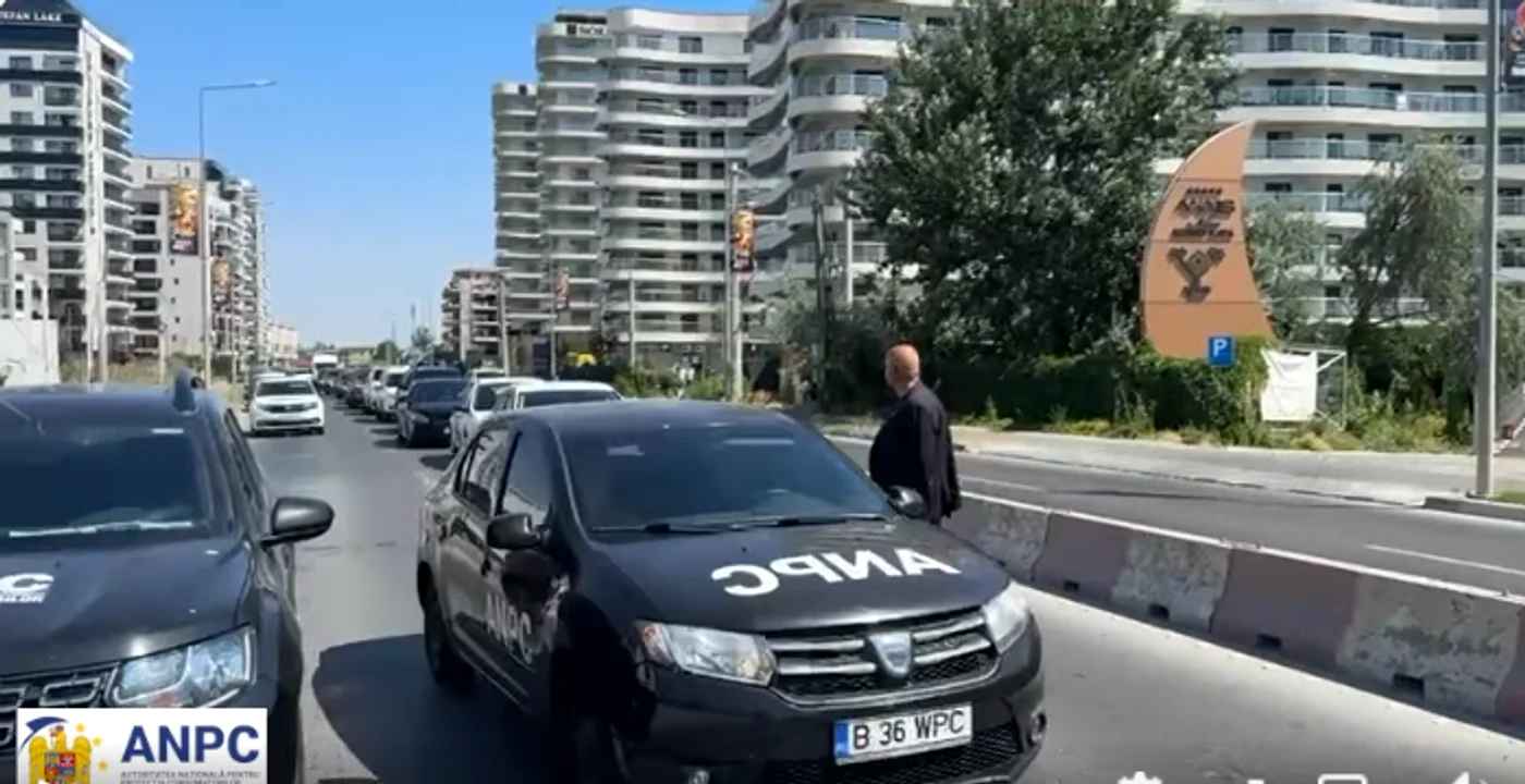 Comisarii ANPC au făcut controale în zona Nordis din Mamaia