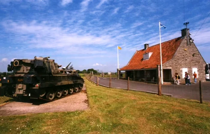 Buncărul secret se află la o adâncime de 100 de metri