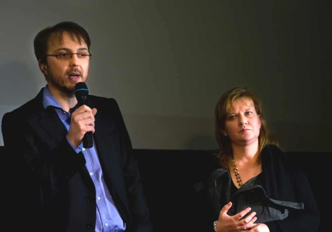 Regizorul Călin Peter Netzer alături de producătoarea Ada Solomon