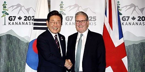 starmer Lee Jae myung foto x jpeg