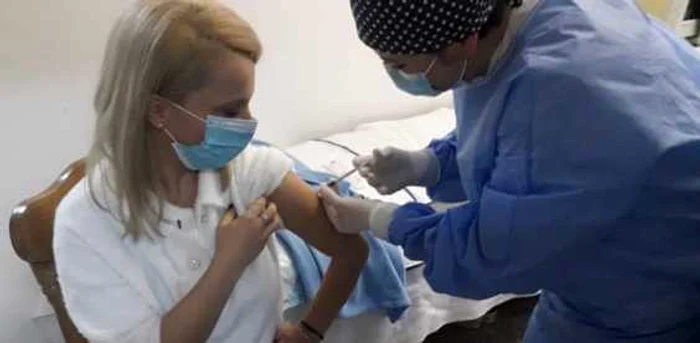 Cadru medical vaccinat la spitalul din Aiud