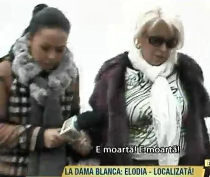 Rosa a localizat-o pe Elodia FOTO: Antena 1