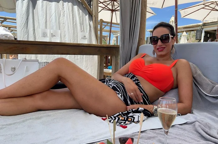Irina Deleanu, într-o imagine de vacanță