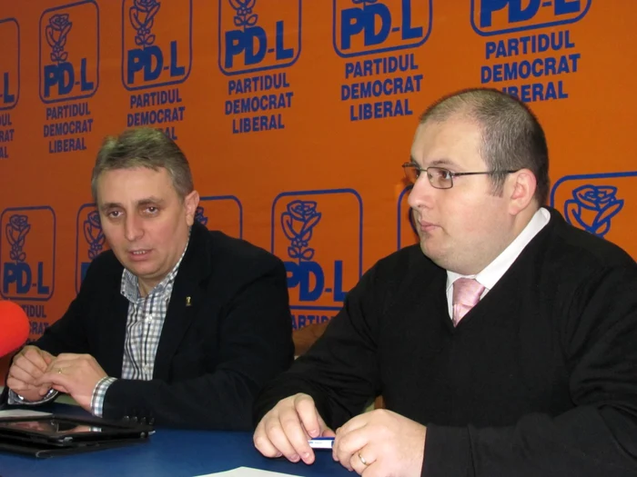 Lucian Bode (foto stânga) cere retragerea ordonanţei FOTO Olimpia Man