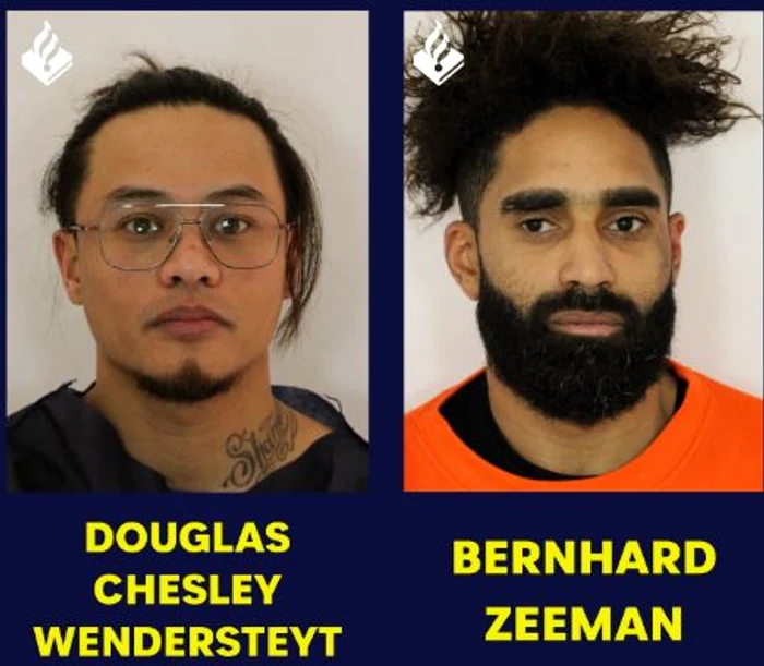 Cei doi suspecţi a căror  identitate a fost prezentată