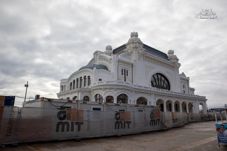 Cazinoul din Constanța, la un pas de marea redeschidere. Cum arată edificiul proaspăt renovat