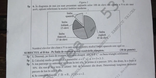subiecte mate capacitate