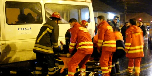 Poliţiştii au făcut cercetări la locul accidentului