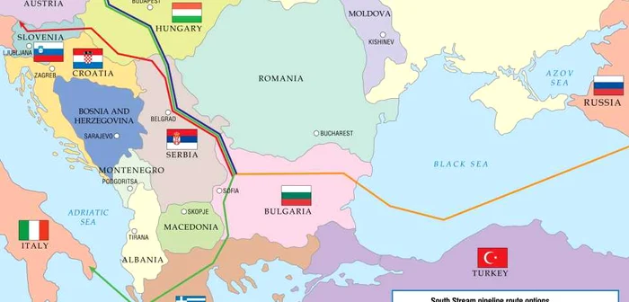 South Stream şi alte proiecte al Gazprom vor lăsa România şi Republica Moldova fără tranzit de gaze