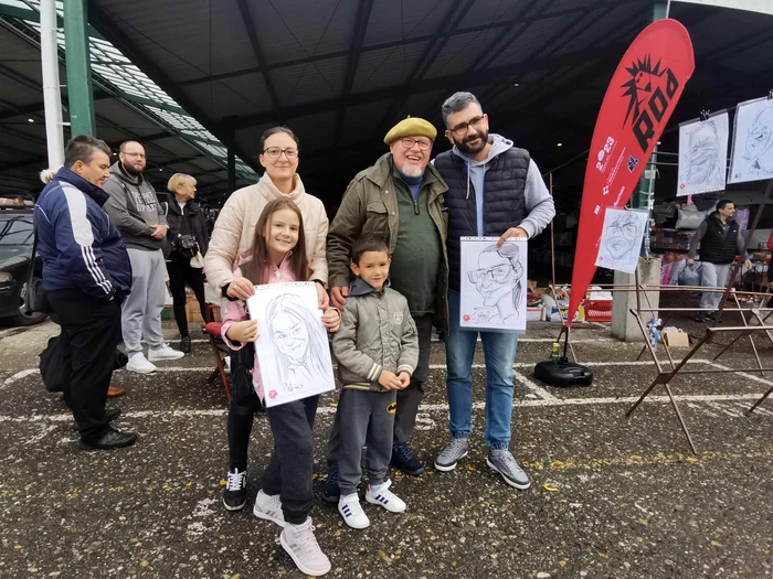 Radu Clețiu în piața de vechituri din Novi Sad FOTO Rod Festival