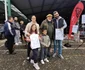 Caricaturistul Radu Clețiu în piața din Novi Sad FOTO Rod Festival