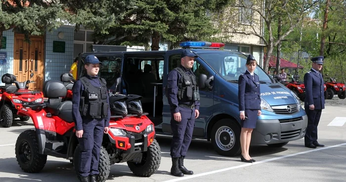 Noile maşini şi echipamente de supraveghere a frontierelor au fost donate de SUA. Foto: Tudor Iovu