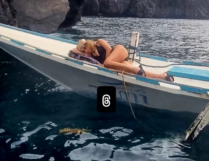 Anca Țurcașiu în costum de baie / Foto: Instagram