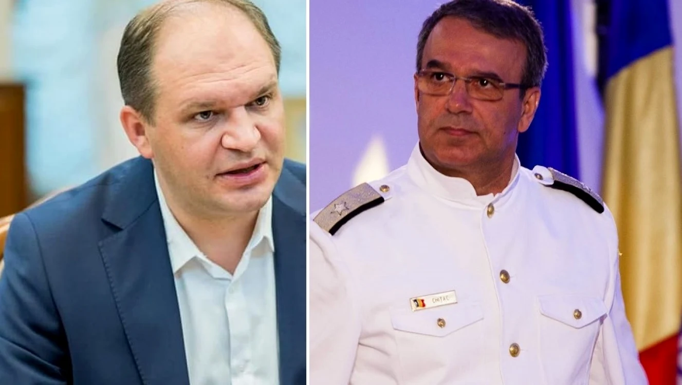 Ion Ceban, primarul Chişinăului, şi Vergil Chiţac, primarul Constanţei)