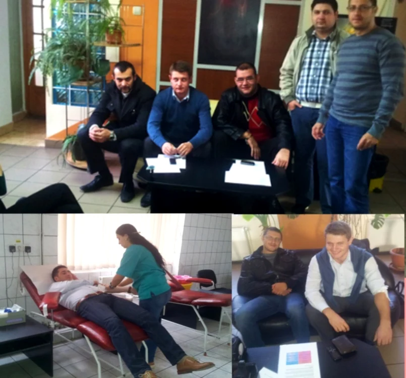 Tineretul social-democrat donează sânge