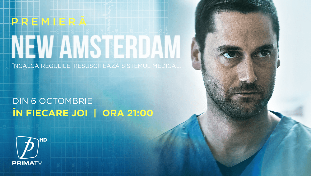 New Amsterdam, declarat cel mai bun serial de televiziune în 2021, debutează la Prima TV