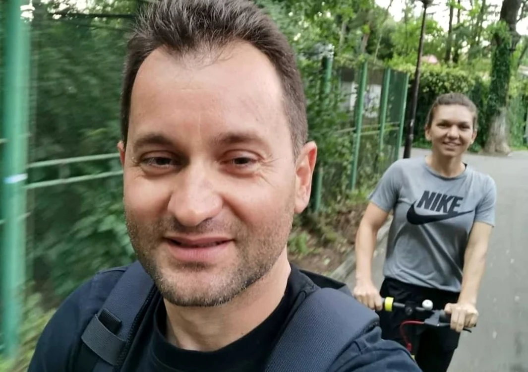 Cosmin Hodor şi Simona Halep