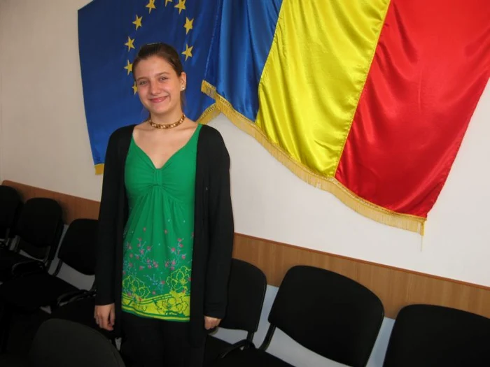 Craiova: Andreea îşi doreşte să devină un medic apreciat.