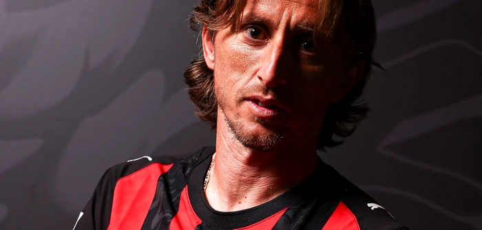 Luka Modric a ținut de mic cu AC Milan