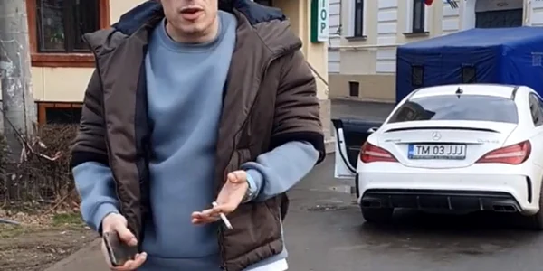 Şmecher cu Merdedes FOTO captură video