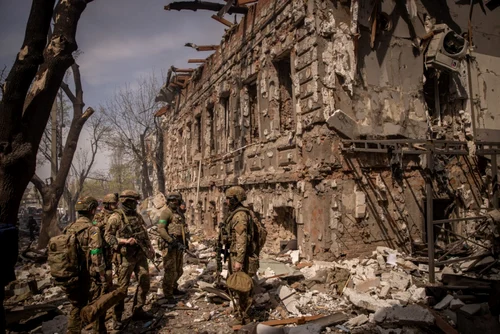 Razboi Ucraina Rusia morti raniti refugiati 16-17 aprilie 2022 FOTO Getty Images