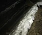 Drum comunal rupt în comuna Slătioara din judeţul Vâlcea din cauza ploilor Foto Adevărul