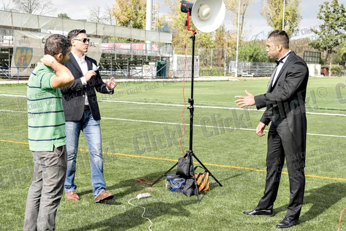 Alexandru Ciucu a  fost cel care a avut  iniţiativa realizării  acestui calendar (Fotografii: Alex Gâlmeanu)